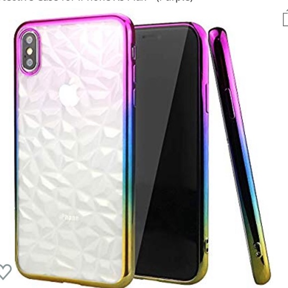 Accessories - 💜iPhone XR purple gradient phone case